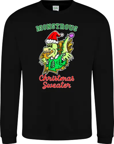 Lustiges Monster Hässlicher Weihnachts-Dino