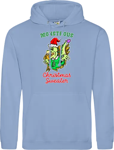 Lustiges Monster Hässlicher Weihnachts-Dino