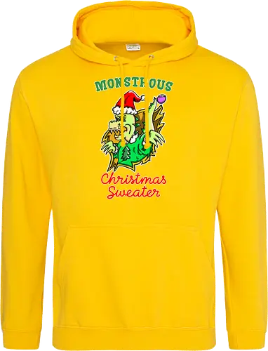 Lustiges Monster Hässlicher Weihnachts-Dino