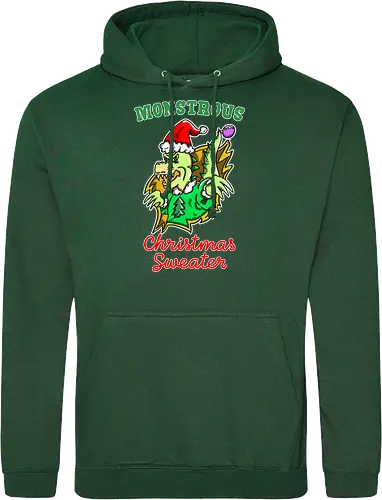 Lustiges Monster Hässlicher Weihnachts-Dino