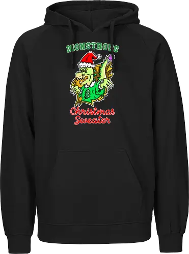 Lustiges Monster Hässlicher Weihnachts-Dino