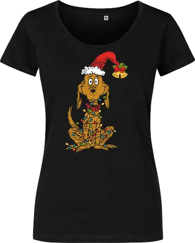 Max the Christmas Light Dog