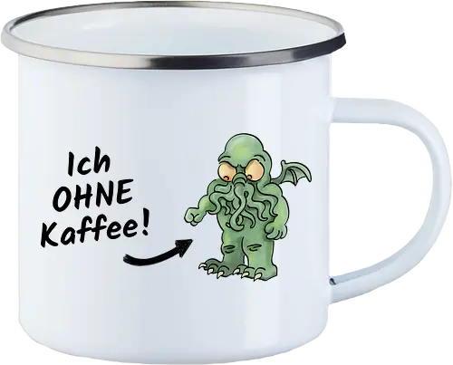 Ich ohne Kaffee