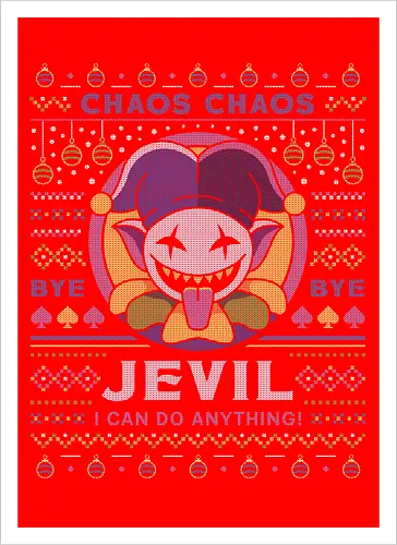Jevil Ugly Sweater