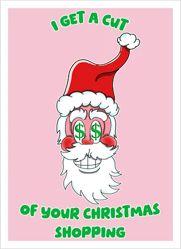 Ich kassiere bei deinem Weihnachtseinkauf mit Hässliche Weihnachten