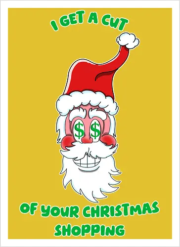 Ich kassiere bei deinem Weihnachtseinkauf mit Hässliche Weihnachten