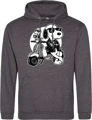 Cool Beagle Biker