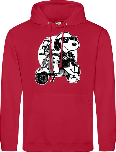 Cool Beagle Biker