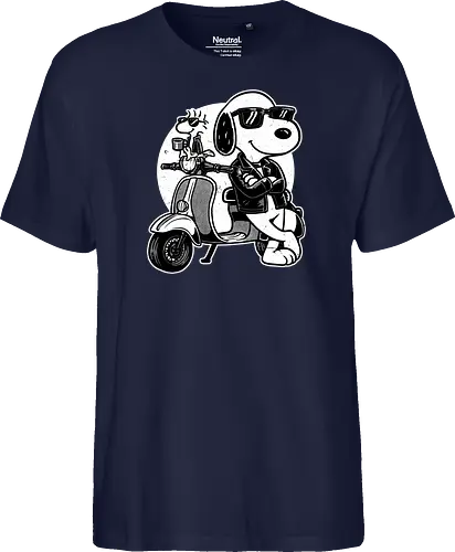 Cool Beagle Biker