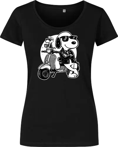 Cool Beagle Biker