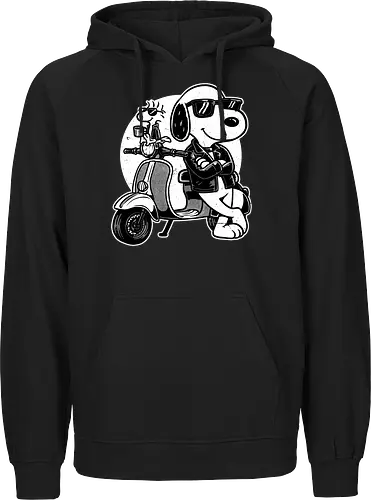 Cool Beagle Biker