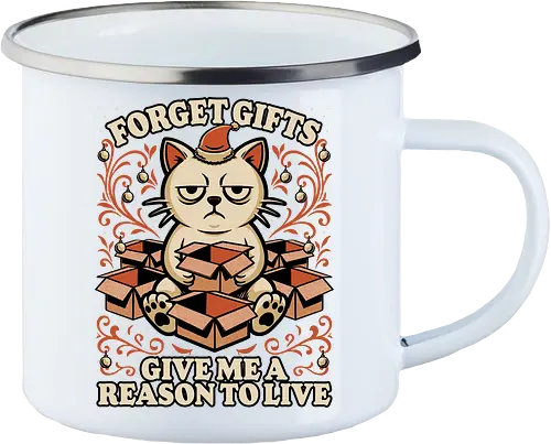 Sad Cat Gift Christmas