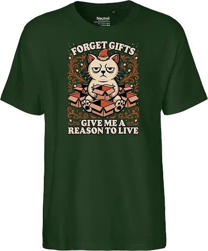 Sad Cat Gift Christmas