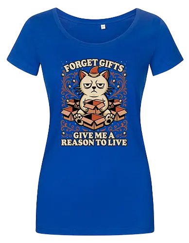 Sad Cat Gift Christmas