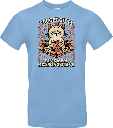 Sad Cat Gift Christmas