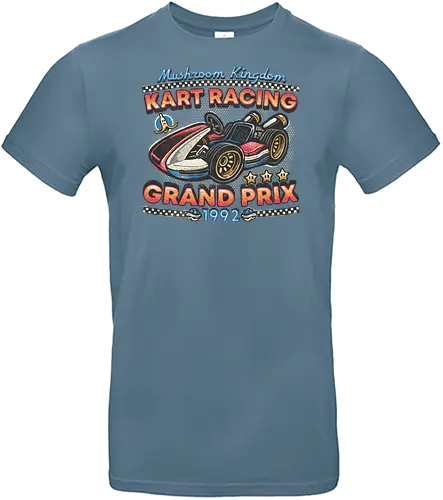 Kart Racing Grand Prix - Movie, film, video games, gaming, retro gamer, racing - Standard T-Shirt