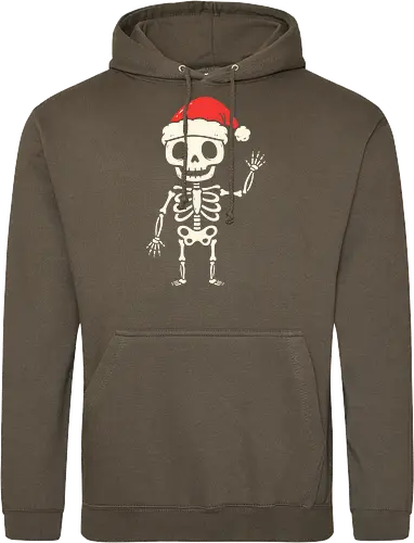 Santa Skeleton's Greeting