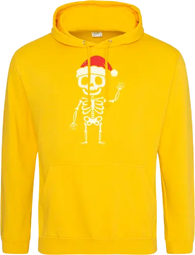 Santa Skeleton's Greeting