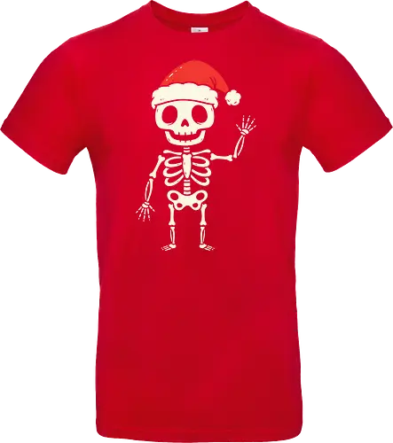 Santa Skeleton's Greeting