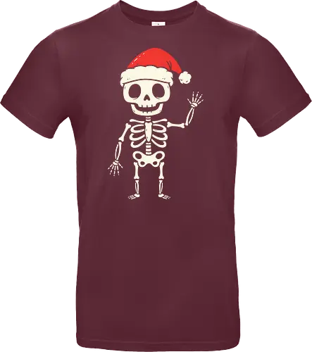 Santa Skeleton's Greeting