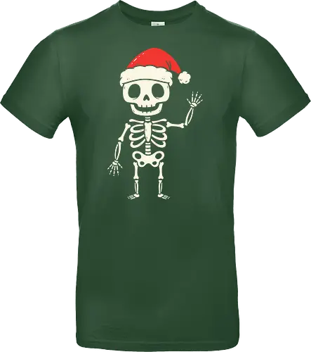 Santa Skeleton's Greeting