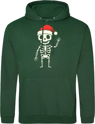 Santa Skeleton's Greeting