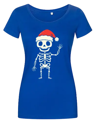 Santa Skeleton's Greeting