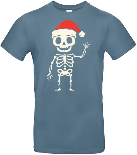 Santa Skeleton's Greeting