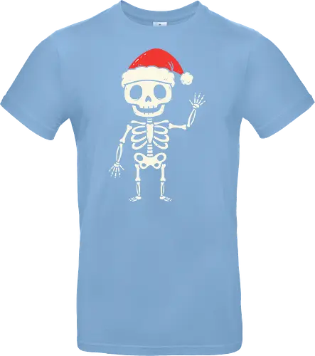 Santa Skeleton's Greeting