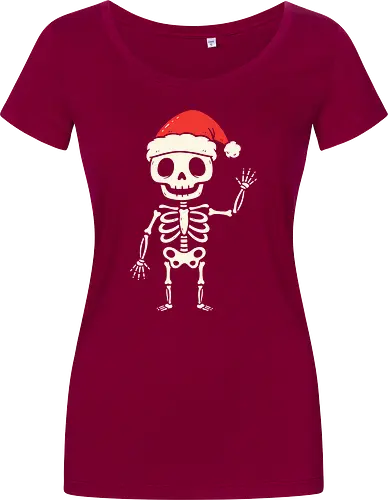 Santa Skeleton's Greeting