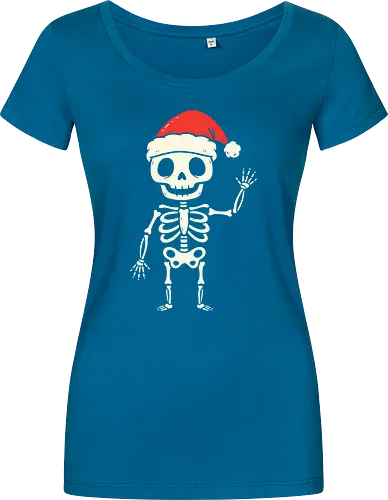 Santa Skeleton's Greeting