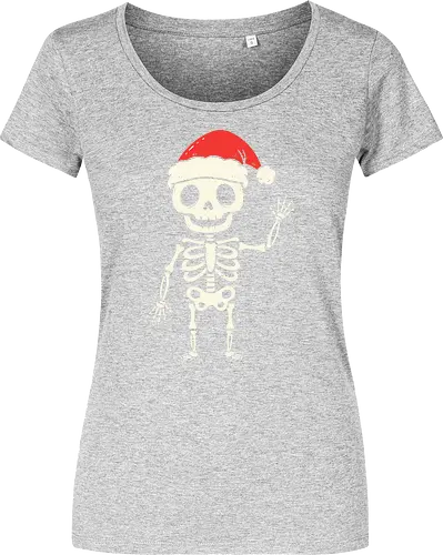 Santa Skeleton's Greeting