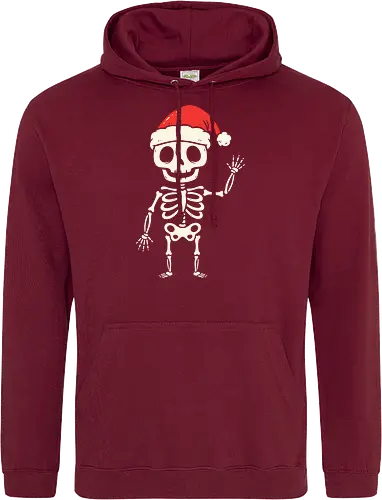 Santa Skeleton's Greeting