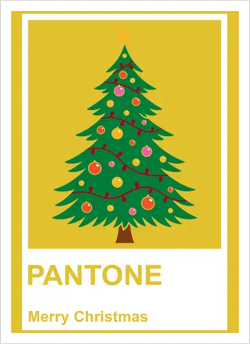 Pantone Merry Christmas