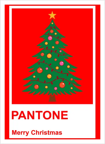 Pantone Merry Christmas