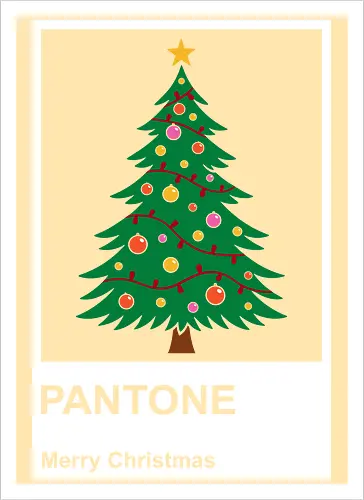 Pantone Merry Christmas