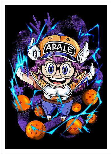 arale the saiyan girl 