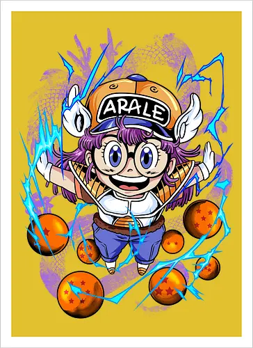 arale the saiyan girl 