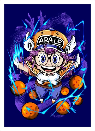 arale the saiyan girl 