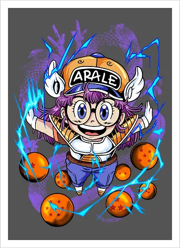 arale the saiyan girl 