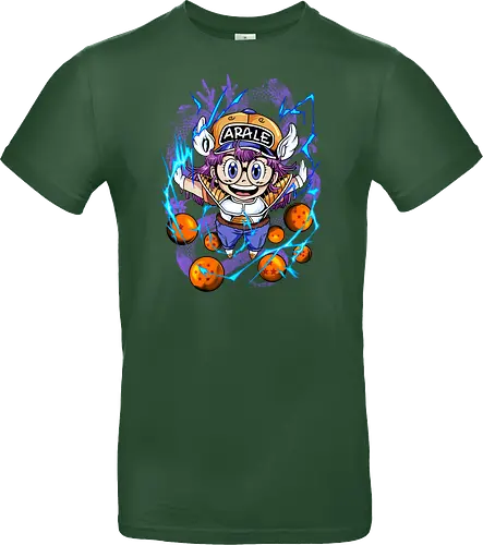 arale the saiyan girl 