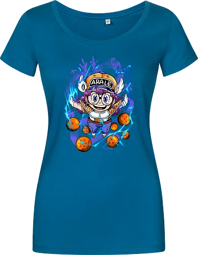 arale the saiyan girl 