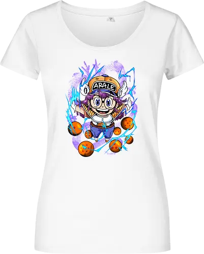 arale the saiyan girl 