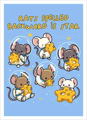 Rats Spelled Backward is Star