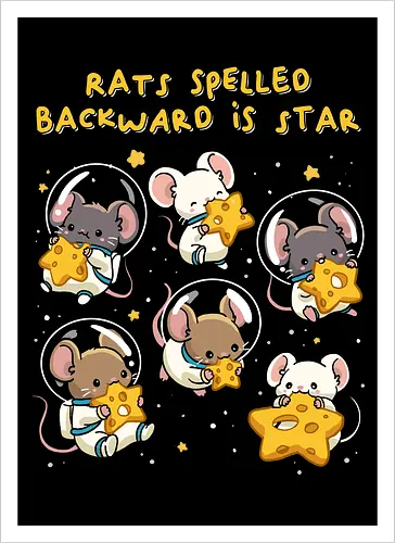 Rats Spelled Backward is Star
