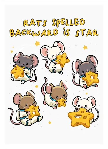 Rats Spelled Backward is Star