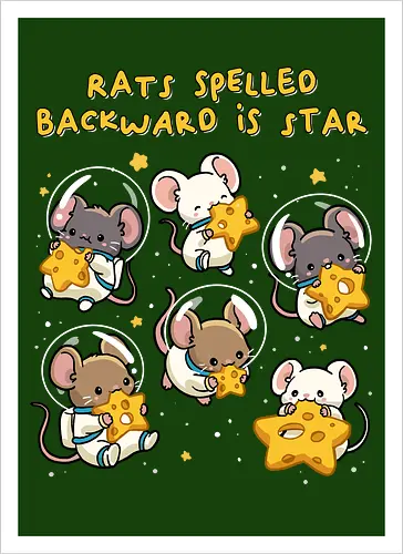 Rats Spelled Backward is Star