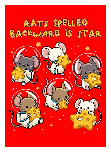 Rats Spelled Backward is Star