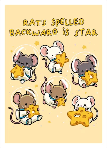 Rats Spelled Backward is Star