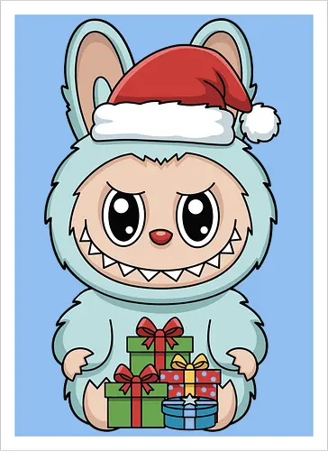  Cute Christmas labubu